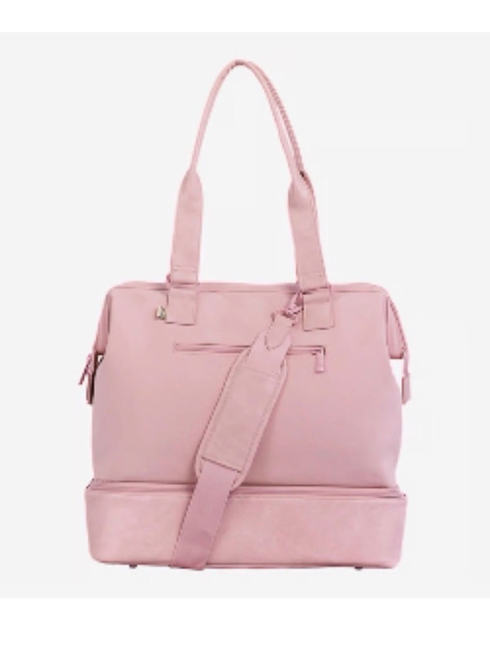 BEIS Mini Weekender in Atlas Pink
